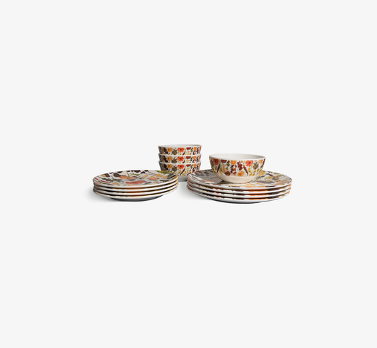 Auburn Bouquet Starter Set - 12 Piece Setting