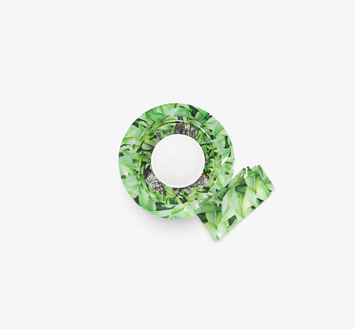 Pura Vida Jungle Hostess Set - 20 Piece Setting