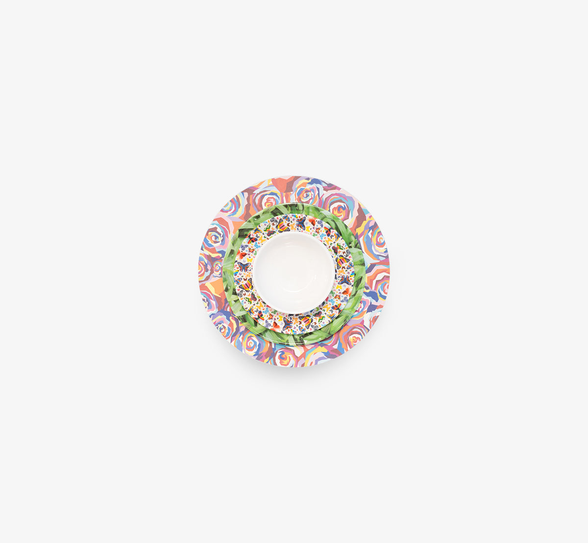 Wild Rose Garden Set 16 Piece Setting