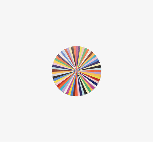 Multicolored Starburst Vinyl Placemat Set of 4