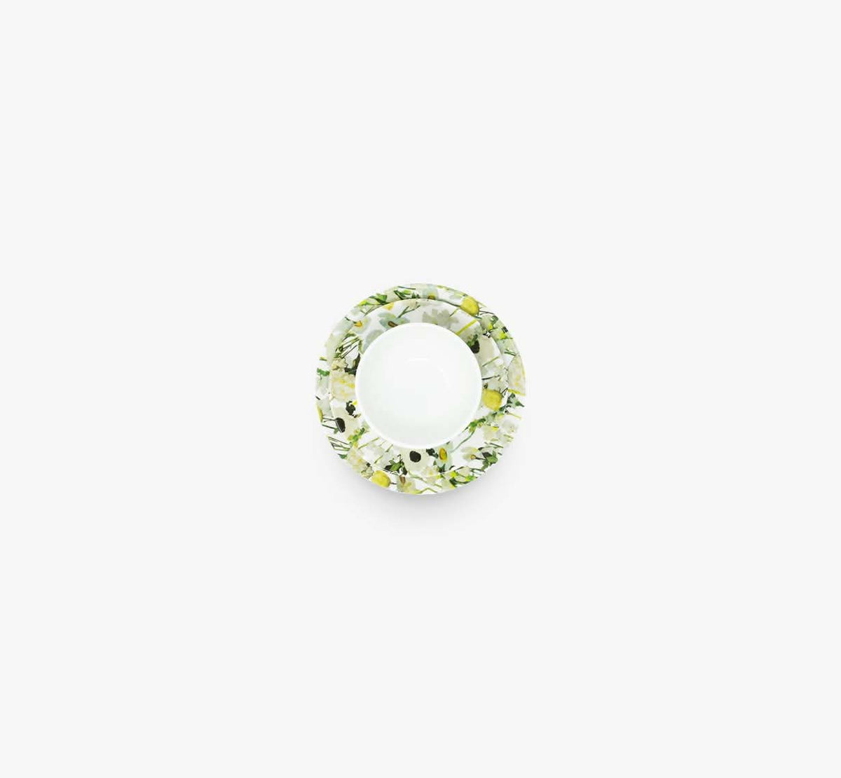 Cream Floral Garden Starter Set - 12 Piece Setting
