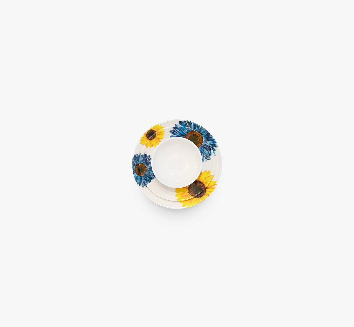 Blue Sunflower Starter Set - 12 Piece Setting