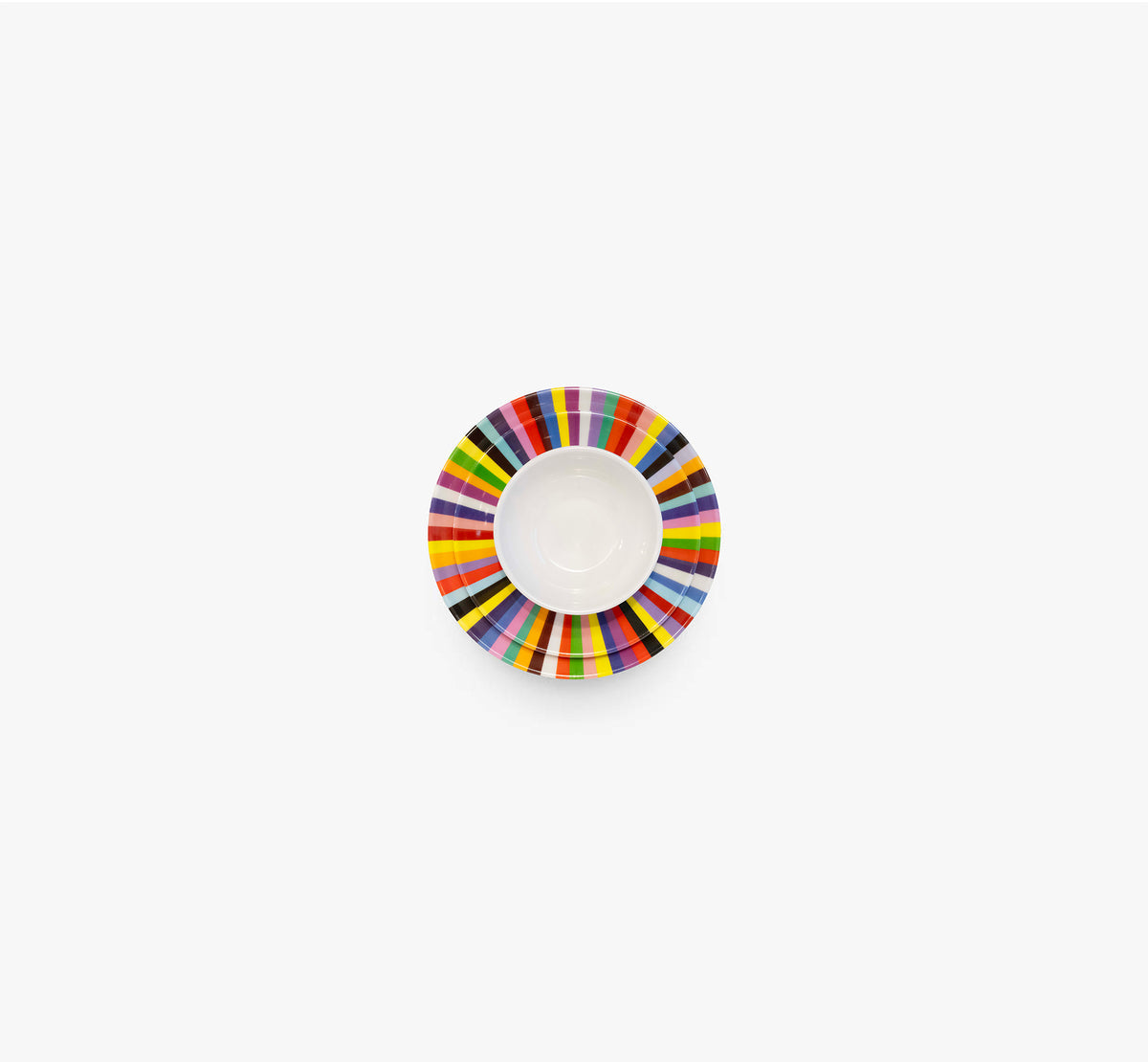 Multicolored Starburst Starter Set - 12 Piece Setting