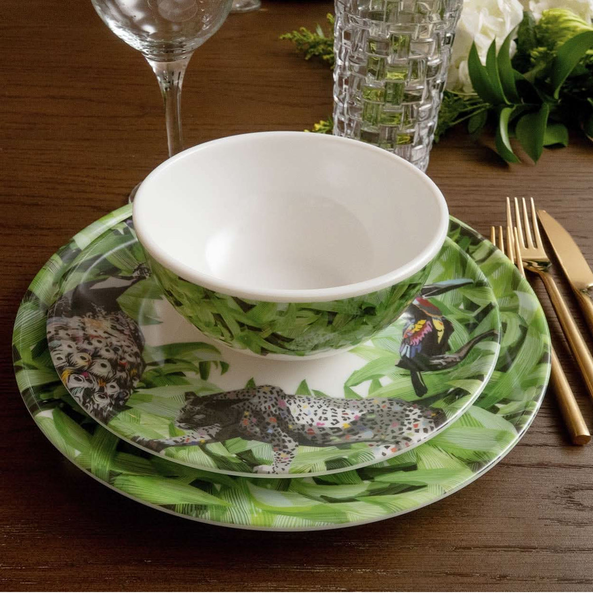 Pura Vida Jungle Starter Set - 12 Piece Setting