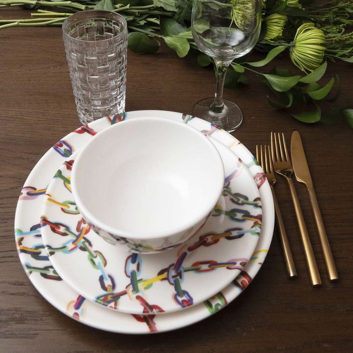 Large Chain Link Starter Set - 12 Piece Setting