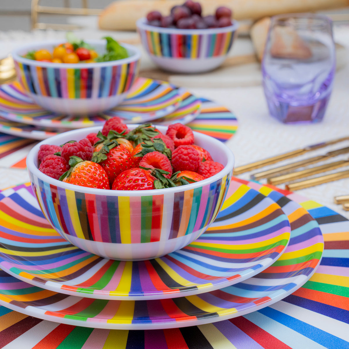Multicolored Starburst Starter Set - 12 Piece Setting