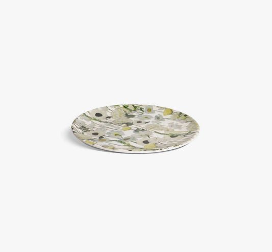 Cream Floral Garden Dinner Plate Set of 4
