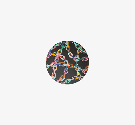 Large Chain Link Vinyl Placemat Set of 4
