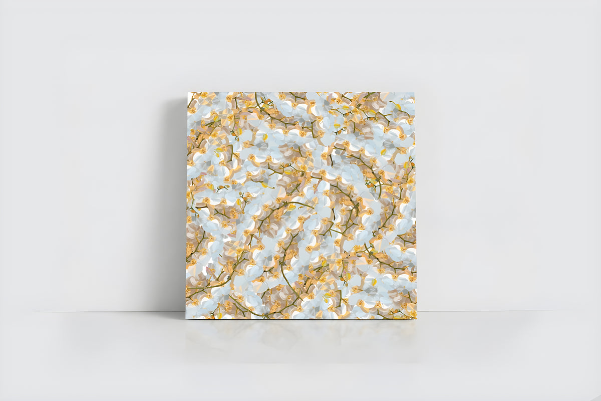 Cream Orchid Art Print