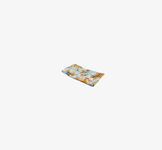 Cream Orchid Faux Linen Napkin Set of 4