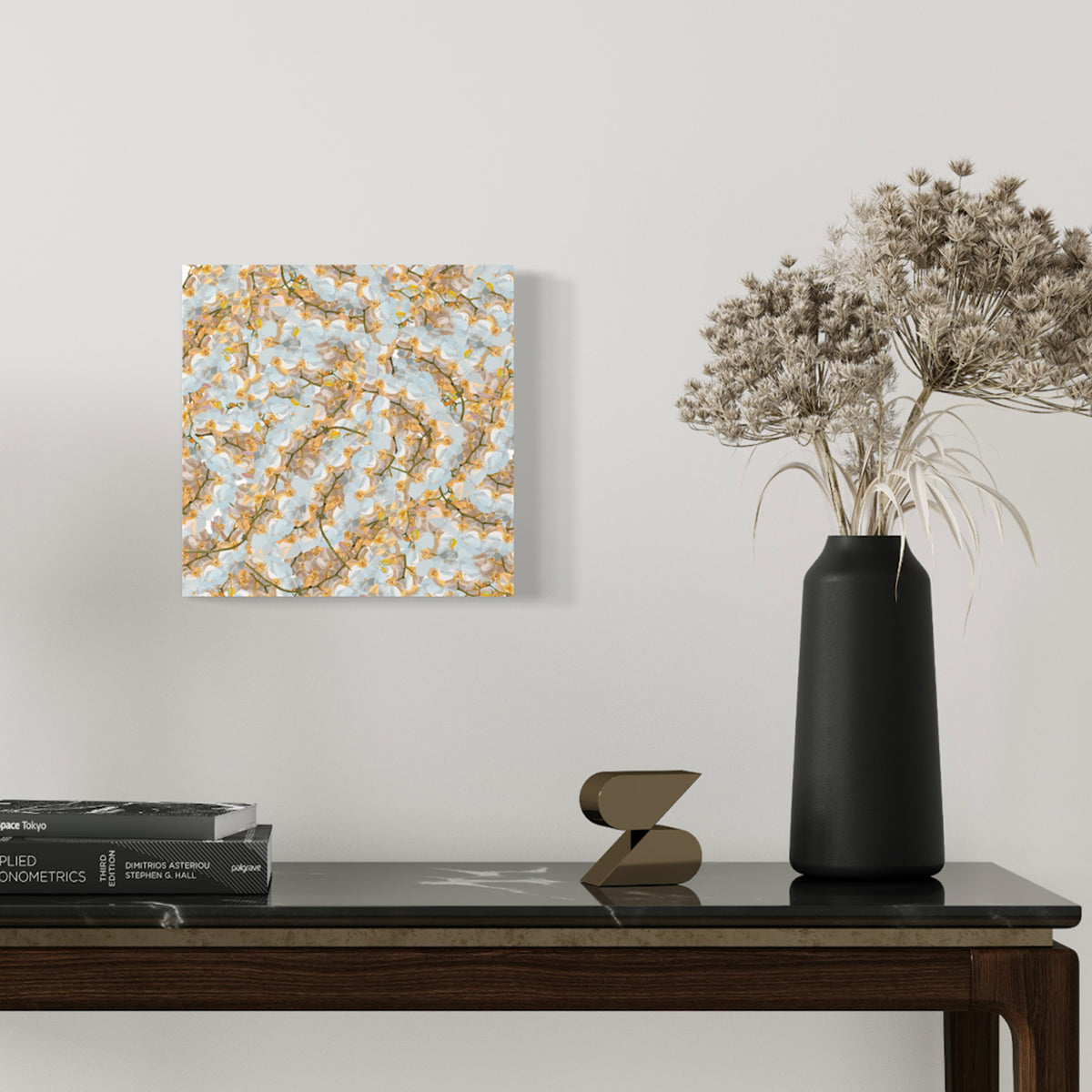 Cream Orchid Art Print