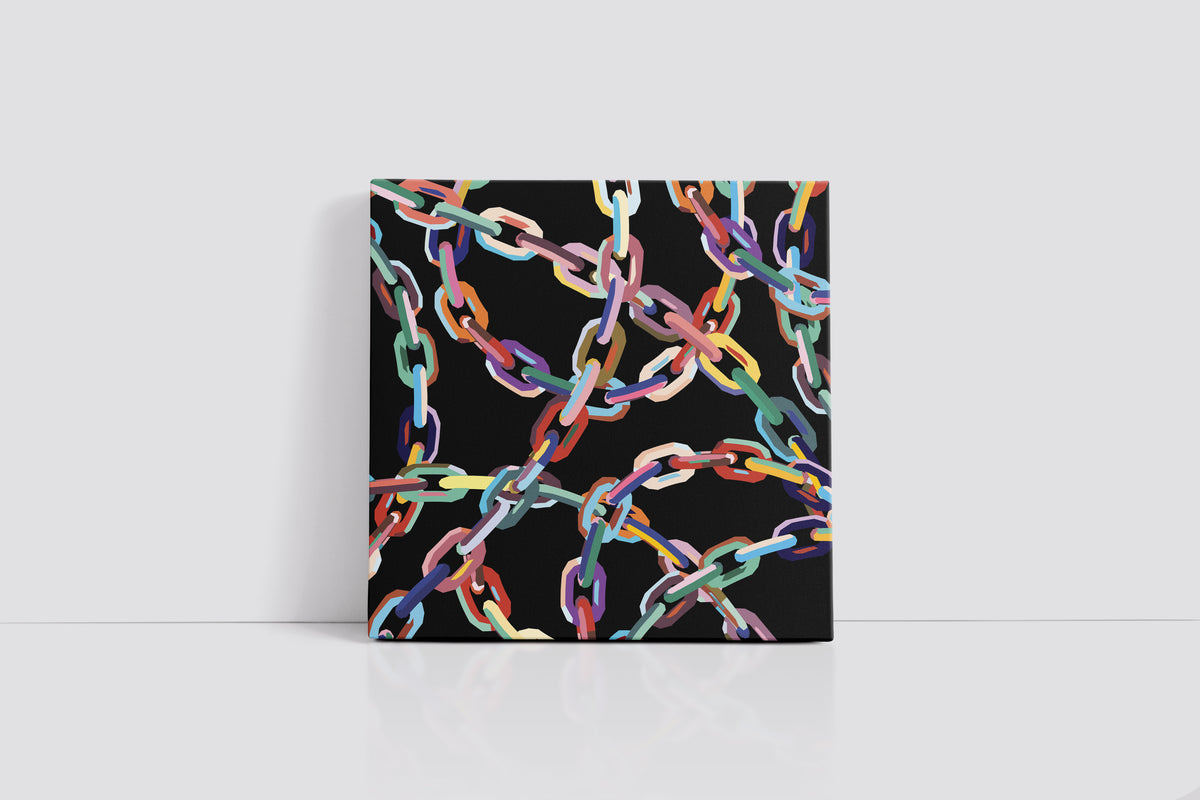 Chain Link Art Print