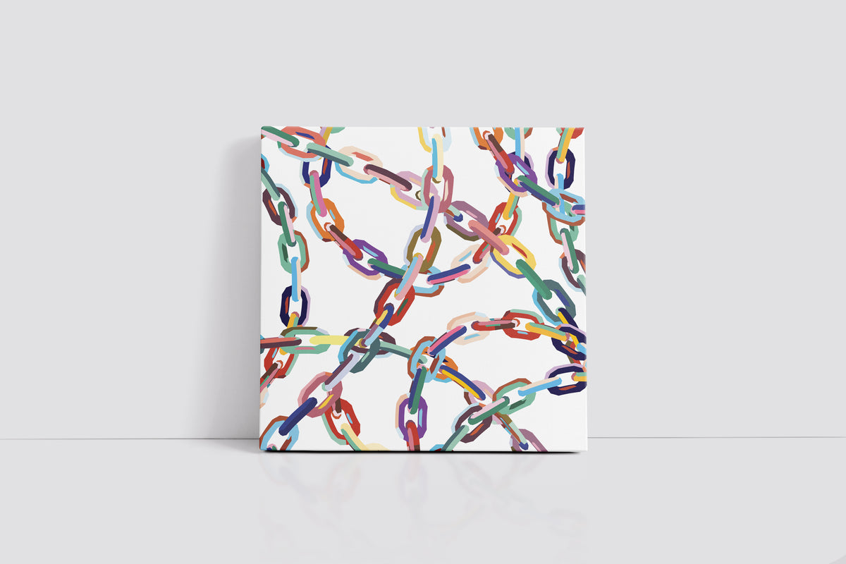 Chain Link Art Print
